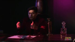 To help her favorite medieval writer busty milf dresses like a slut and gets fucked