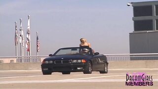 Risky Public Flashing With Mindy And Her Enormous Juggs