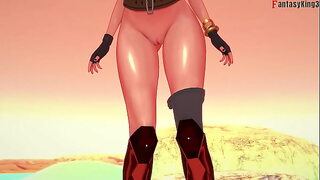 Lusty Loba Shows Bikini Sex, Full & Close Up -