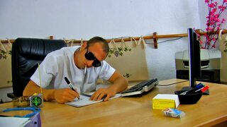 Horny boss wants to fuck sexy teen