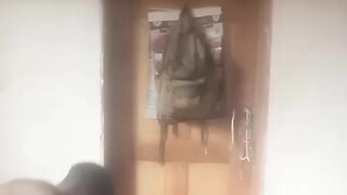 New year shooting with ugly girl