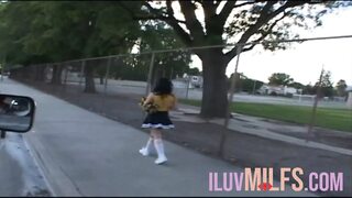 Small tits teen getting her pussy licked hard