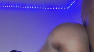 Bubble Butt Ebony Taking BBC