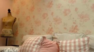 Webcam slim girl with big areolas