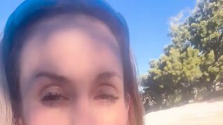 Zoey Portland fucks outdoor