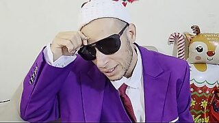 CHRISTMAS SEX - hunk celebrates Christmas with his beautiful, curvy girlfriend