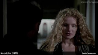 Blonde celeb Domiziana Giordano shows off her nude big boobs