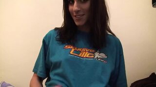 Sexy teen's ass🍑 is bouncing on his massive erect cock🌭