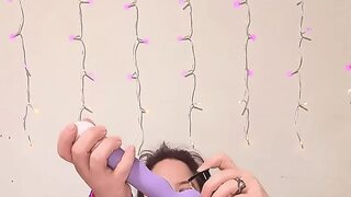 Fucking My Pussy with My Ass Plugged