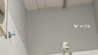 My neighbor in the shower and I sneak it