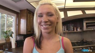 This babe is natural as she is able to take the big dick balls deep