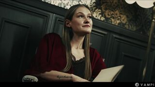 Blonde Girl Mesmerized To Eat Pussy - Horny Vampire Lezdom Turns Tiffany Tatum Into Her Sex Slave