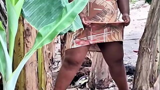 Big pussy evangelical milf pissing in public