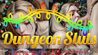AI DUNGEON SLUTS VIDEO COMPILATION 90 - LISA SPREADS HOLIDAY CHEER PART 8