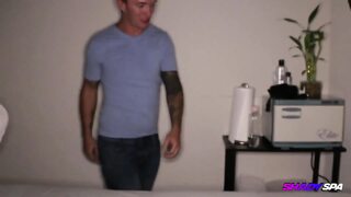 Mena's Naughty Massage Jerk-off