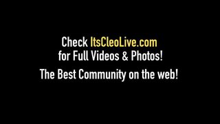 Cam Cutie Its Cleo & Ebony Bud Screw Joe The Cock!