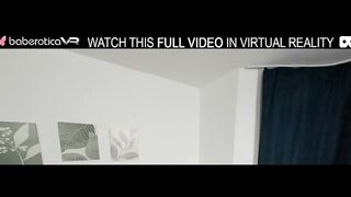 Solo Shaved Twat Rubbing with VR, Angel Jolie