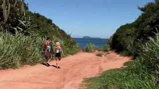 Love triangle with Chloe Delaure a slut who has her pussy