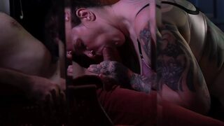 American stepmother naughty Magicalandrad tattooed cougar suck the french