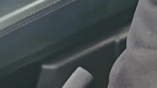 I use his cock like a gear stick as he drives