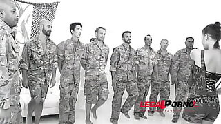 10 men anal gangbang for Billy Star SZ961