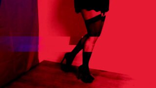 Ritzy Rain Overpowered in a Wrestling Match Tied in Pedigree Hold, Moaning, Rough Deepthroat, and a Throat-pie Finish