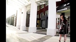 A Mature Lesbian with Piercing