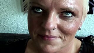 Mature Lady From France Showing Her Cock Sucking Skills