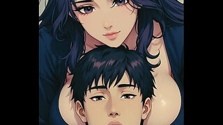 Busty milf Can't Resist boyfriend's Big Cock - AI Generated Hentai Anime Uncensored Creampie