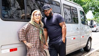 79 Years Old Mature Picked up for Ass Fucking