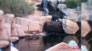 Brunette Tera Patrick Swallows All The Milk After Riding Raw