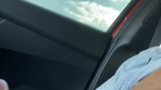 Sexy Guy Had To Pull Over And Masturbating Hard????????????