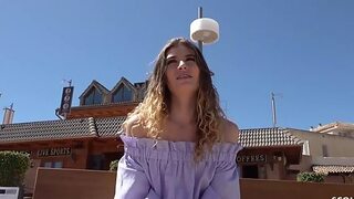 Naughty😈 German teen gets down & dirty with horny🥵 Magaluf