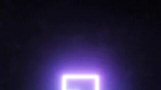 Bbwbootyful getting ready to go out with outdoor flashing