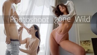 Fitness Model Gets Brutal On-Camera Fuck During Shoot