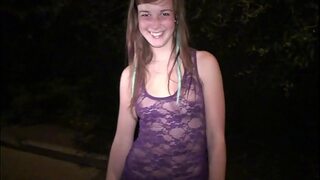 Alexis Crystal decides to go to a public ging gang