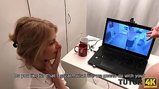 TUTOR4K Experienced teacher seduced by eager student for hot sex