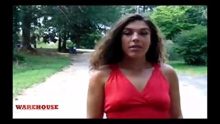 Fine-titted Brandi's booty bouncing beauty on full display