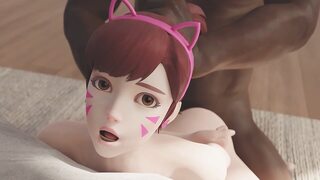 Deep throated anal👌 sex beastly big booty raw doggy style