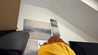 Horny🥵 Redhead College Vixen's Fashion Haul Spawns X-Rated Casting