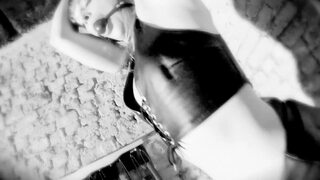 Dominant Man Punishes Hot Brunette with Intense Sex