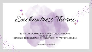 Mouthwatering Female Domination, Oozing Orgasmic Denial, Sizzling Audio 05 Frenzy