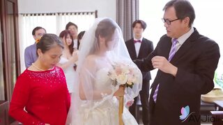 Groom gets cucked by sakura on his wedding night