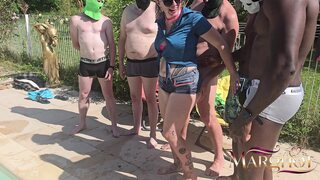 Gang Bang at the Island of Pleasures Second Round It Was Really Hard He Fucked My Ass