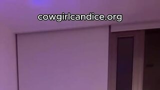 Wild southern siren ravishes her own loins with unbridled passion