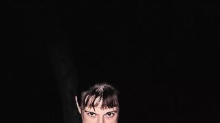 Luca Bianco Masturbates with a Domi on the Hood of a Car in the Middle of a Public Street 