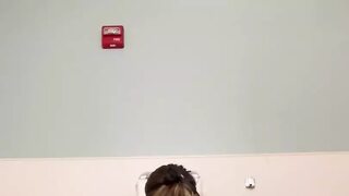 Pounding my ass at work