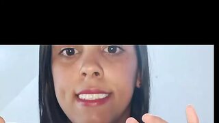 Mirrored magnificence: curvaceous Latina goddess flaunts flawless assets, teasing with