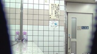 Kinky Japanese brunettes pissing in close up compilation