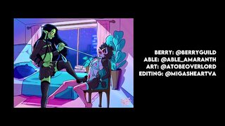 Foot-cuffed femme dominatrix sucks on soiled stiletto toes